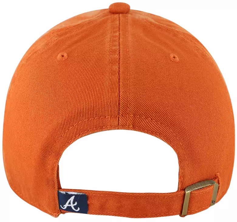 '47 Youth Atlanta Braves Orange Critter Clean Up Hat