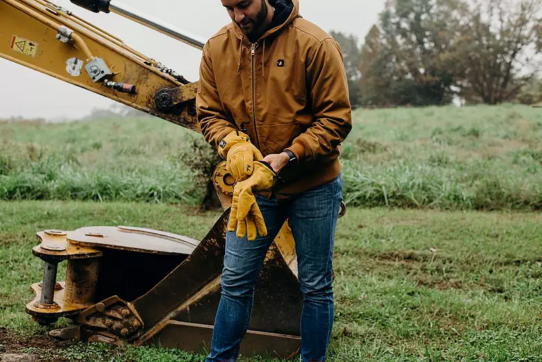 ActionHeat Men's 5V Battery Heated Work Jacket 4 ActionHeat Men's 5V Battery Heated Work Jacket