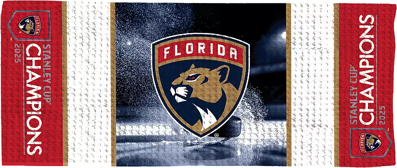 TheNorthwest Florida Panthers 2025 Stanley Cup Champions Highlight Cooling Towel