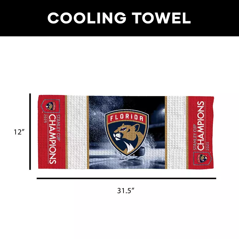 TheNorthwest Florida Panthers 2025 Stanley Cup Champions Highlight Cooling Towel 3 TheNorthwest Florida Panthers 2025 Stanley Cup Champions Highlight Cooling Towel
