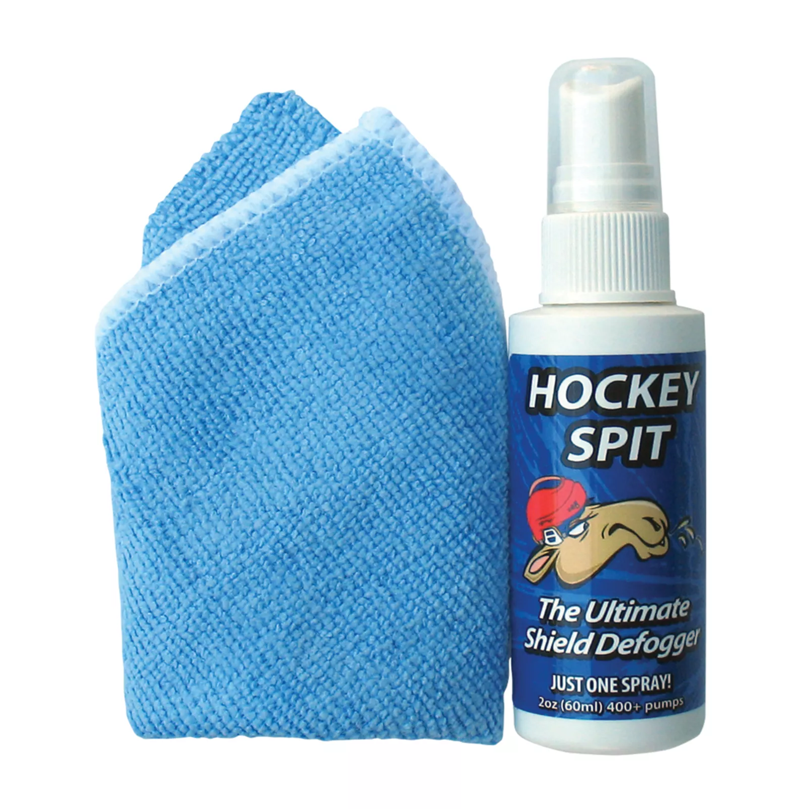 A & R Hockey Spit Shield Defogger with Shammy