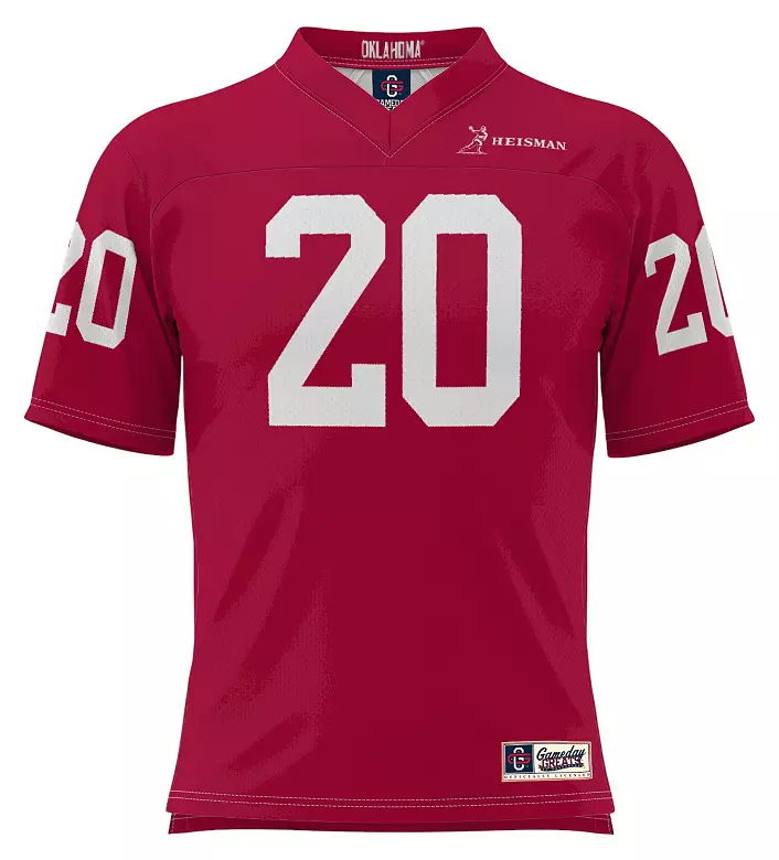 ProSphere Men's Oklahoma Sooners Billy Sims #20 Cream Heisman Jersey