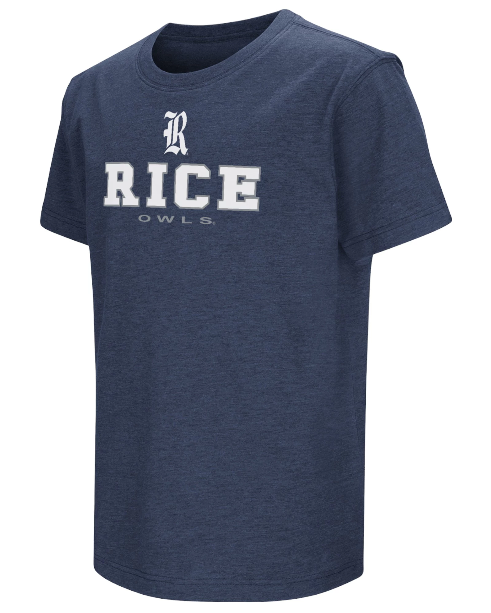 Colosseum Youth Rice Owls Navy T-Shirt