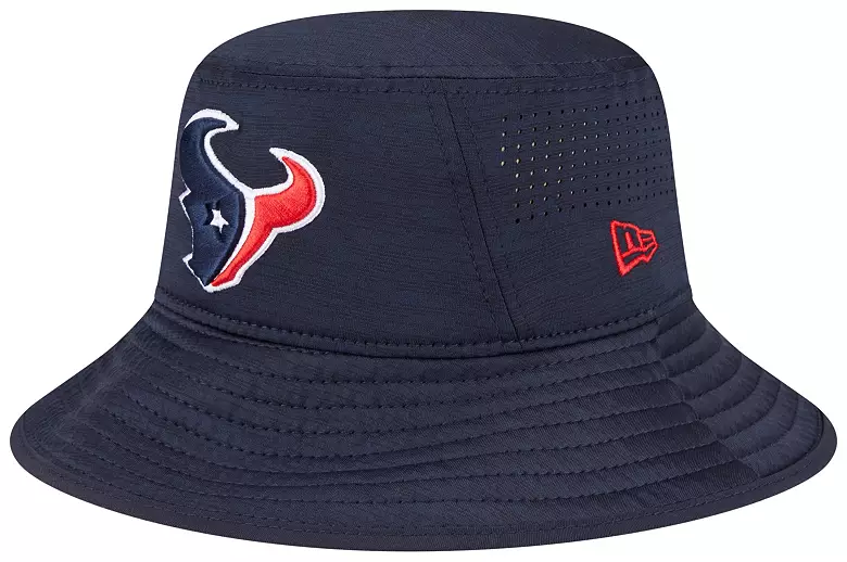 New Era Adult Houston Texans Navy Digi Bucket Hat