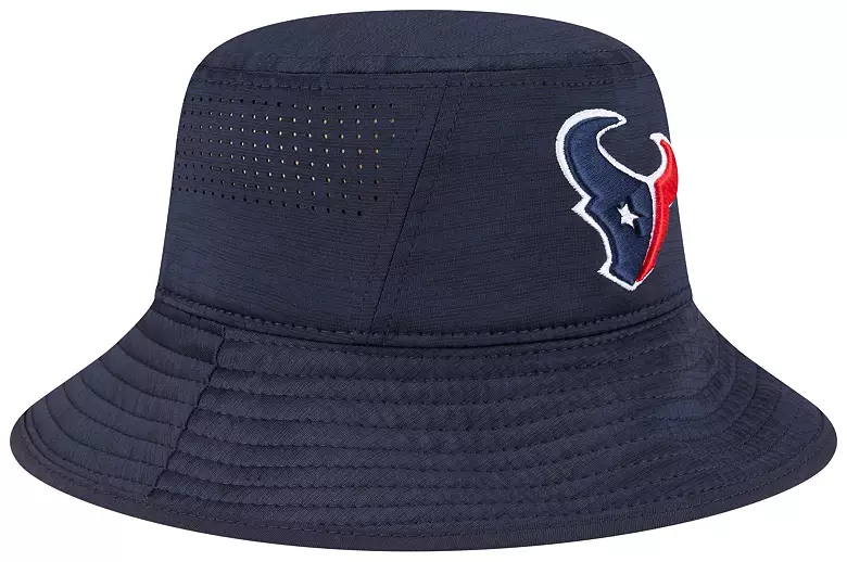 New Era Adult Houston Texans Navy Digi Bucket Hat