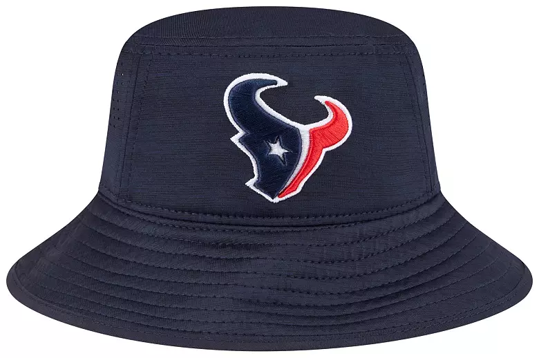 New Era Adult Houston Texans Navy Digi Bucket Hat
