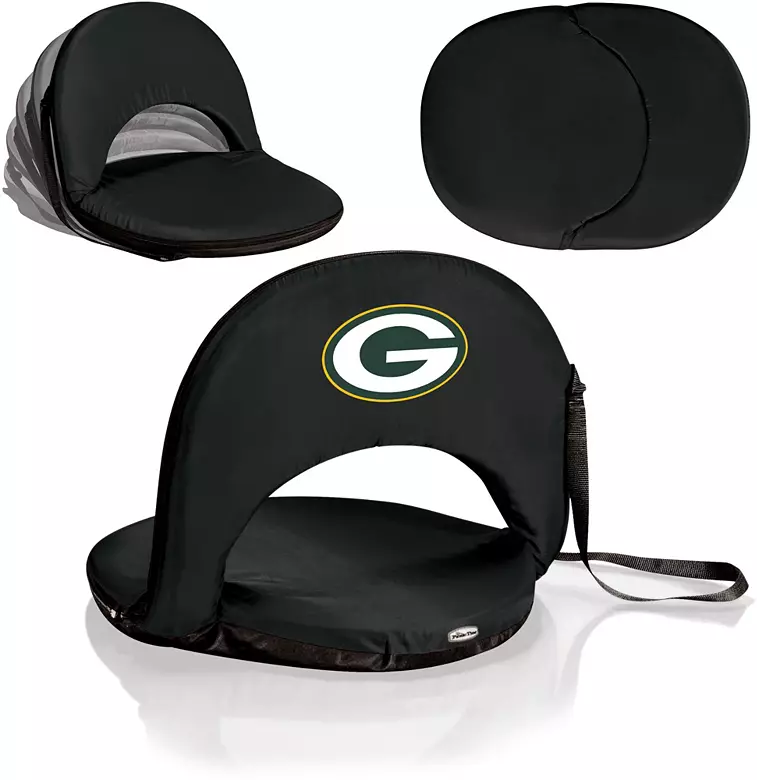 Picnic Time Green Bay Packers Oniva Portable Reclining Seat