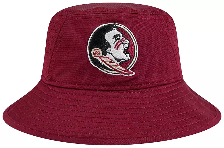 New Era Adult Florida State Seminoles Maroon Digi Bucket Hat