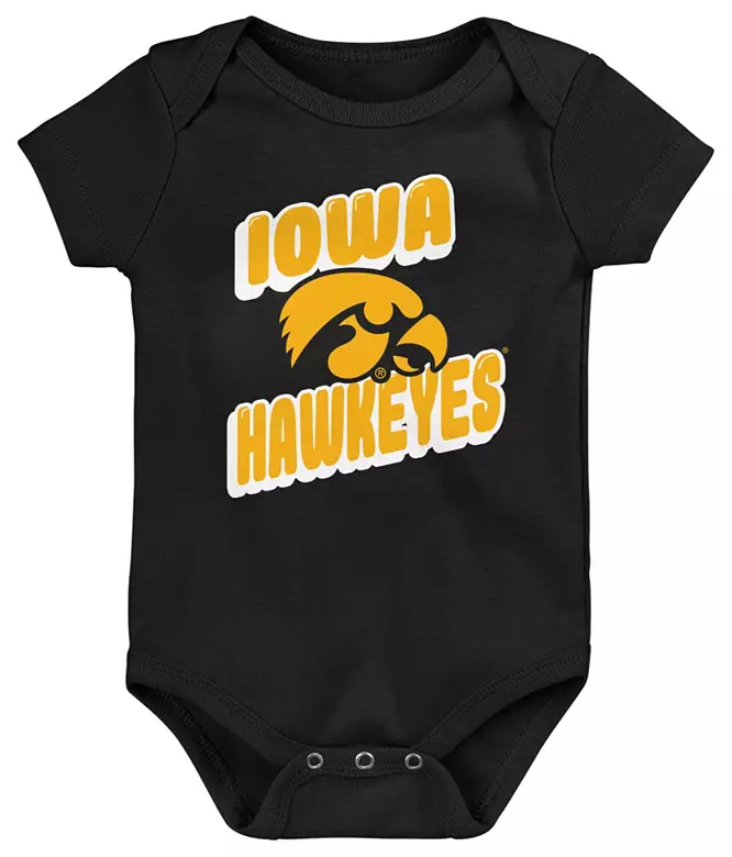 Gen2 Infant Iowa Hawkeyes Comics 3-Piece Creeper Set