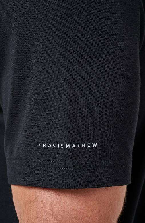 TravisMathew Men's Florida Gators Black School Pride Polo 4 TravisMathew Men's Florida Gators Black School Pride Polo