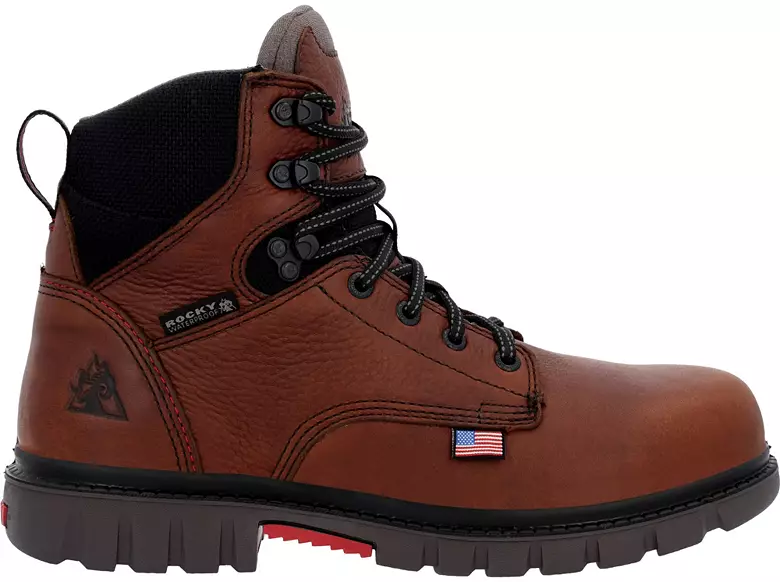 Rocky Men's Worksmart Waterproof Composite Toe Work Boots