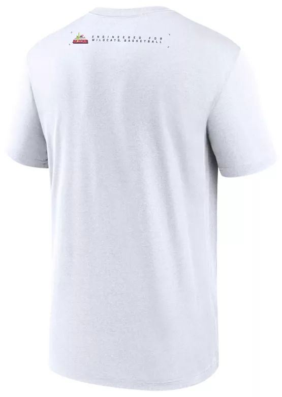 Nike Men's Arizona Wildcats White Legend Basketball T-Shirt