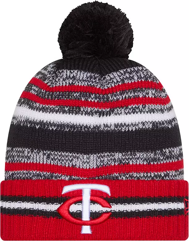 New Era Adult Minnesota Twins Navy Cheer Knit Hat