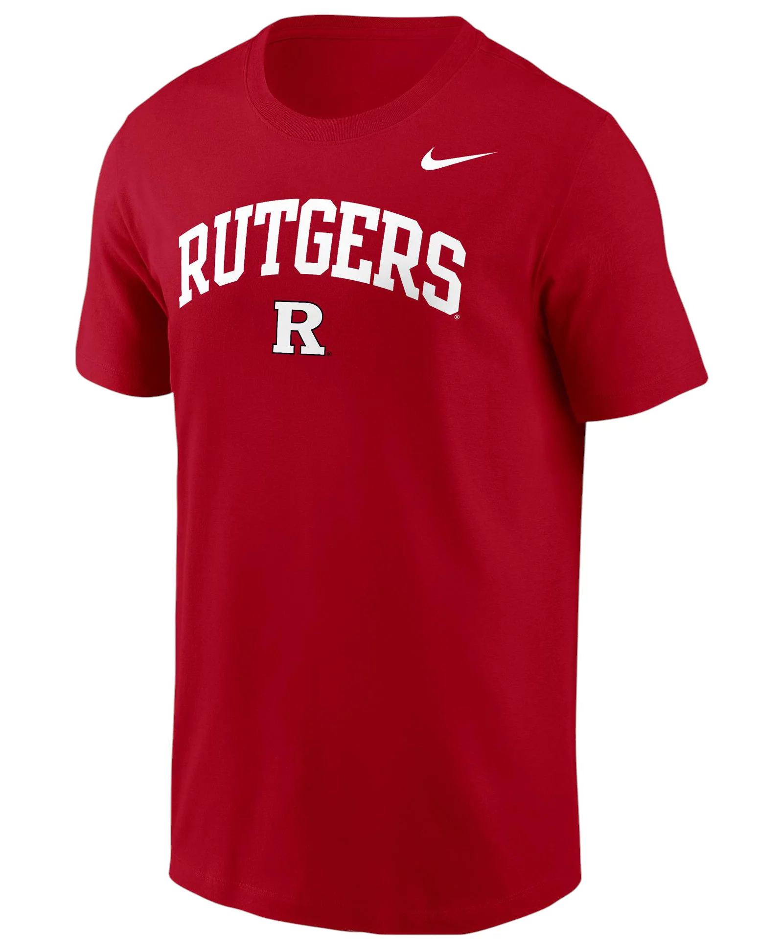 Nike Men's Rutgers Scarlet Knights University Red Arch Logo T-Shirt