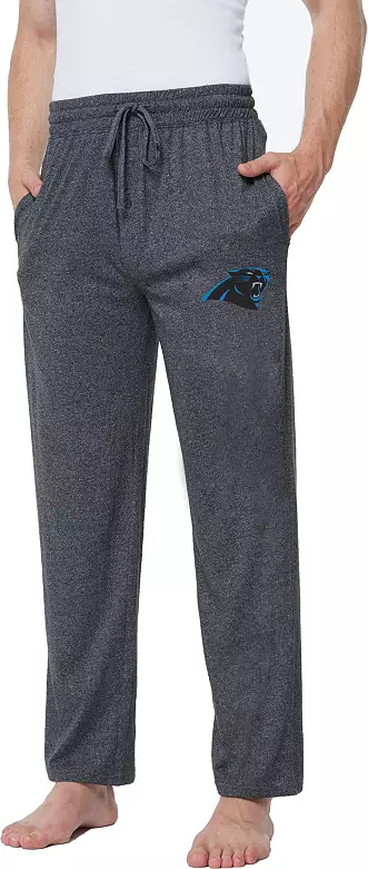 Concepts Sport Men's Carolina Panthers Quest Charcoal Jersey Pants