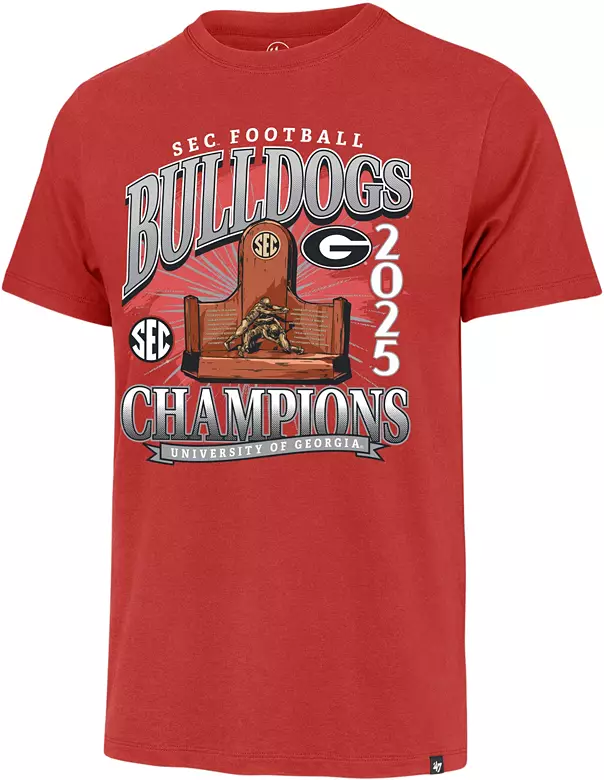 '47 Adult 2025 SEC Conference Champions Georgia Bulldogs T-Shirt