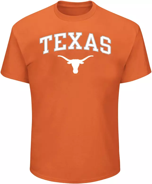 Profile Varsity Men's Big & Tall Texas Longhorns Orange T-Shirt