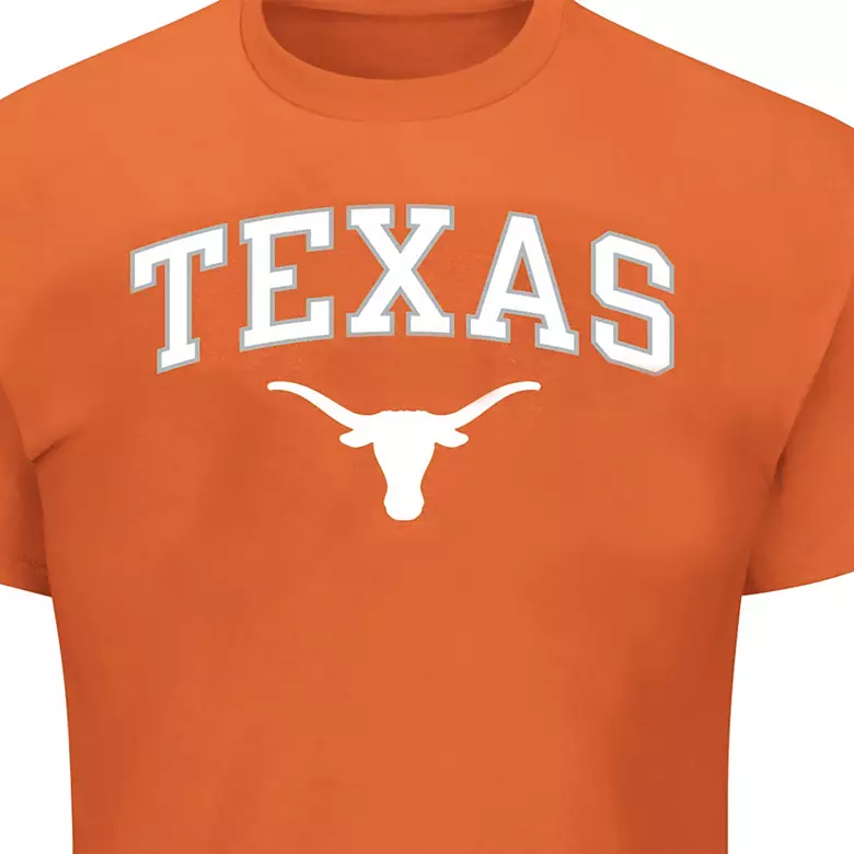 Profile Varsity Men's Big & Tall Texas Longhorns Orange T-Shirt