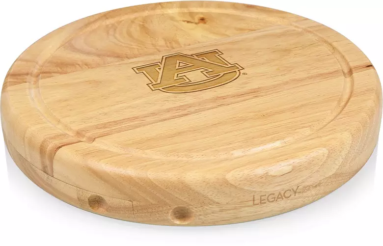 Picnic Time Auburn Tigers Circo Cutting Board & Tool Set