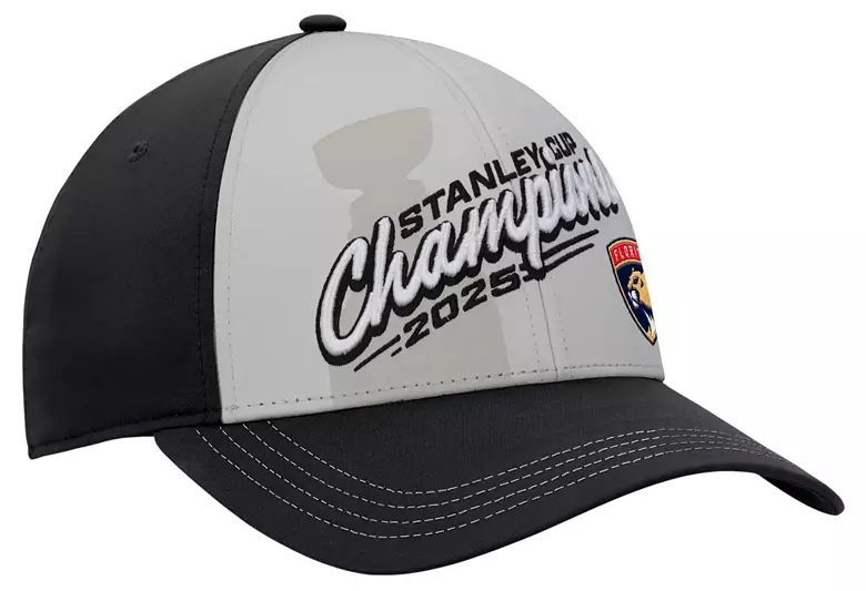 NHL Adult Florida Panthers 2025 Stanley Cup Champions Locker Room Adjustable Hat