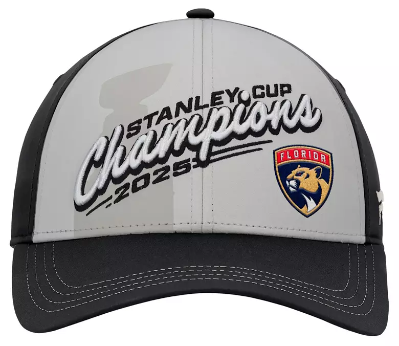 NHL Adult Florida Panthers 2025 Stanley Cup Champions Locker Room Adjustable Hat