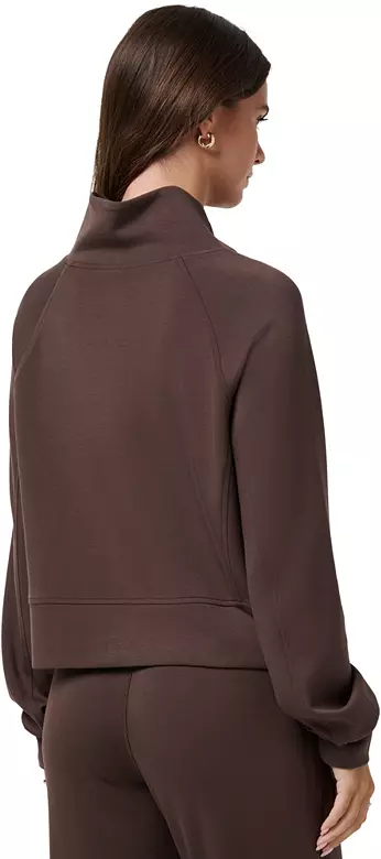 TravisMathew Women's Skyloft Soft Funnel Neck Golf Pullover