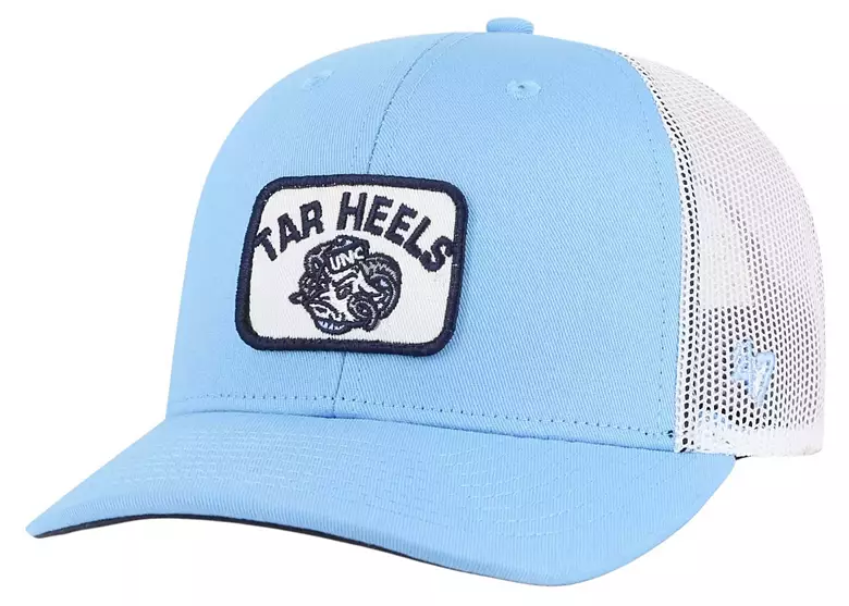 '47 Men's North Carolina Tar Heels Light Blue Novak Trucker Adjustable Hat