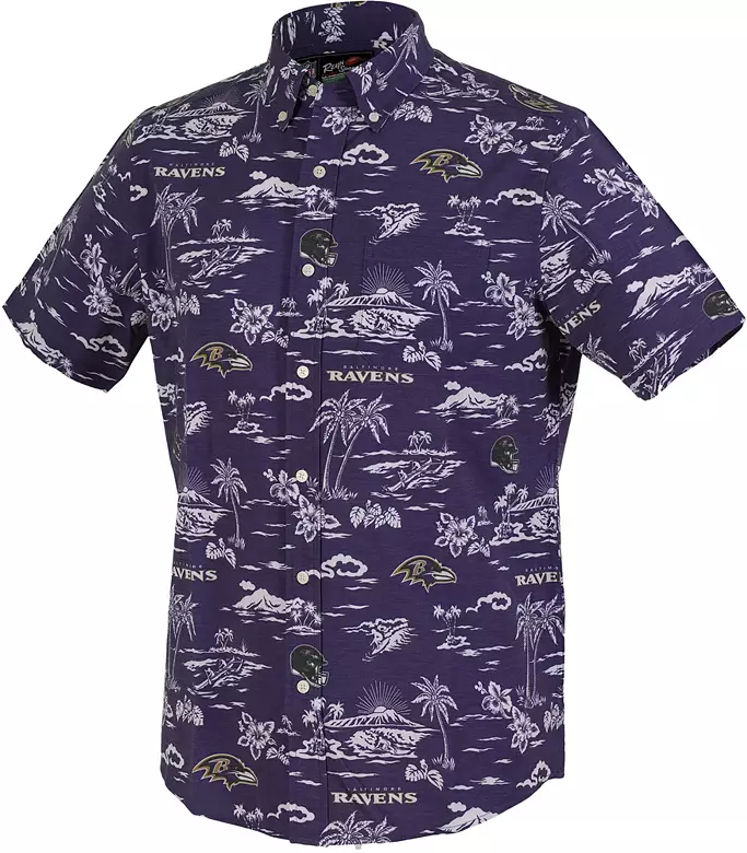 Reyn Spooner Men's Dallas Cowboys Gameday Navy Button Down Shirt