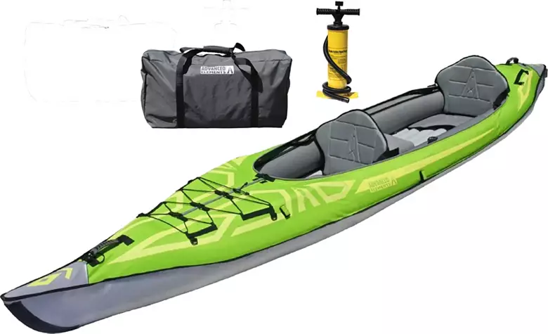 Advanced Elements AdvancedFrame Convertible Inflatable Kayak with Pump