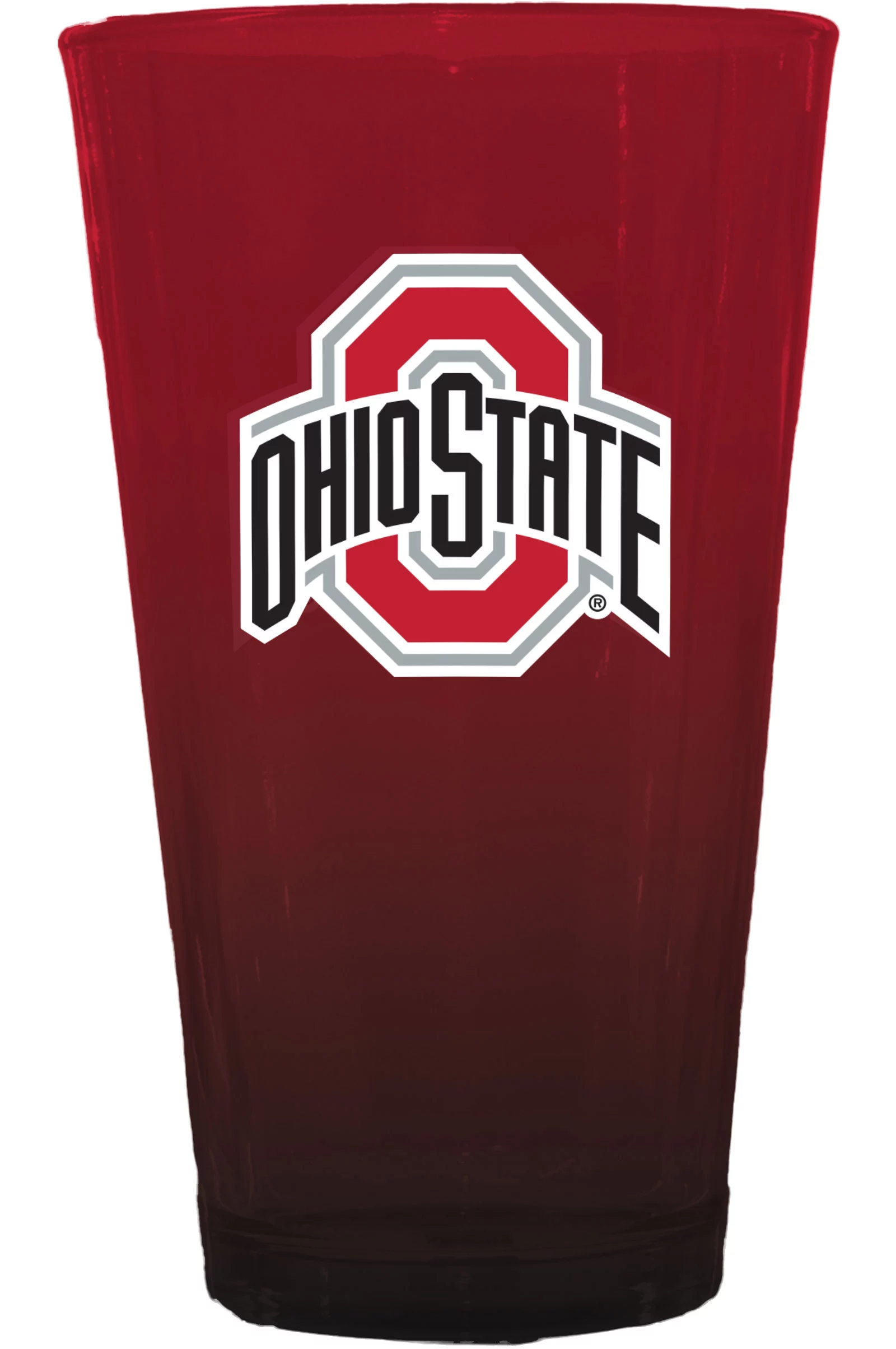 The Memory Company Ohio State Buckeyes 16 oz. Ombre Pint Glass