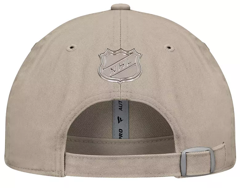 NHL Men's Tampa Bay Lightning Cream Unstructured Adjustable Hat