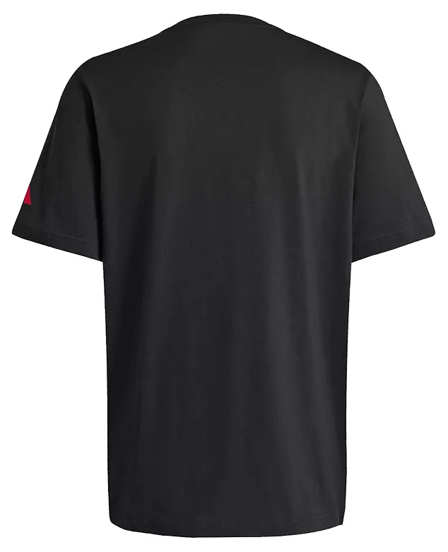 adidas Men's Texas Tech Red Raiders Black Football Refresh T-Shirt